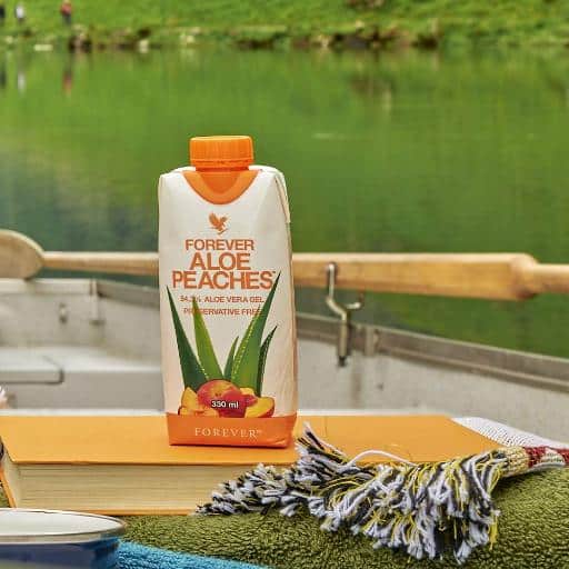 ALOE PEACHES 330ML 12 PACK 330ml/cutie - imagine 2