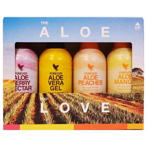 ALOE 4 PACK- COMBO 4 x 1l